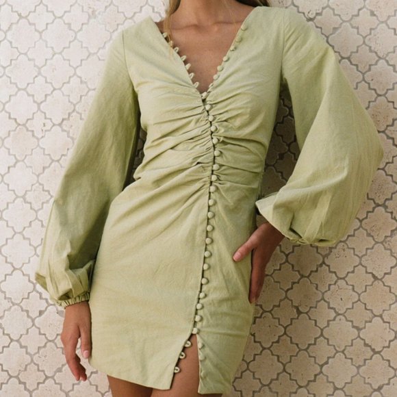 Sabo Skirt Minna Button Dress -- NWTO - Picture 3 of 4